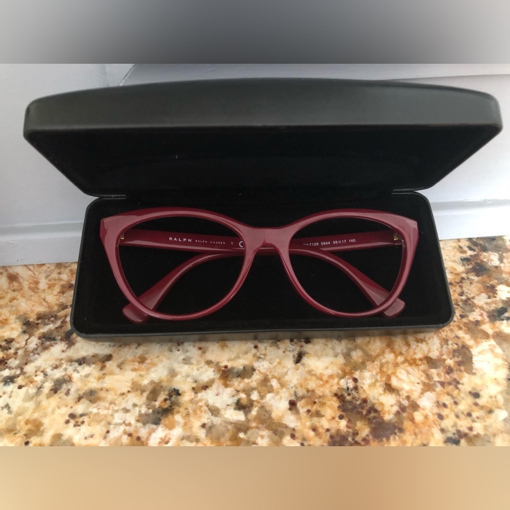 Brand new Cat eye Ralph Lauren eyeglass frames and original case